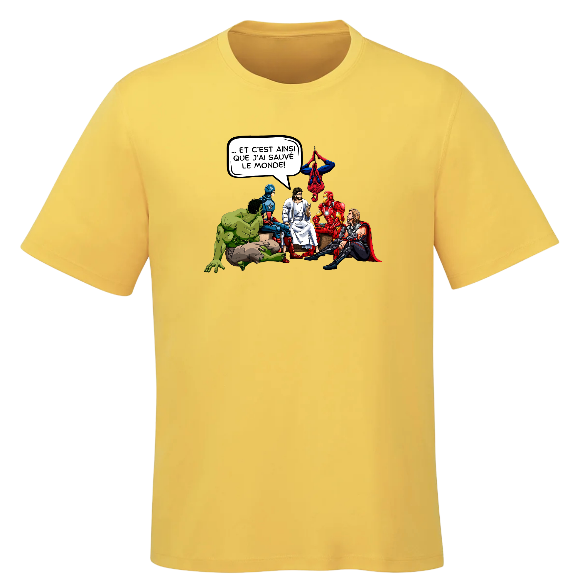 J'ai sauvé le monde | T-shirt unisexe