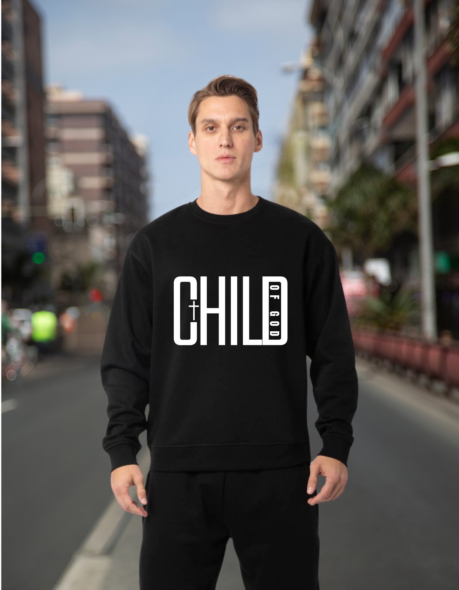 Child of God | Sweatshirt unisexe à col rond