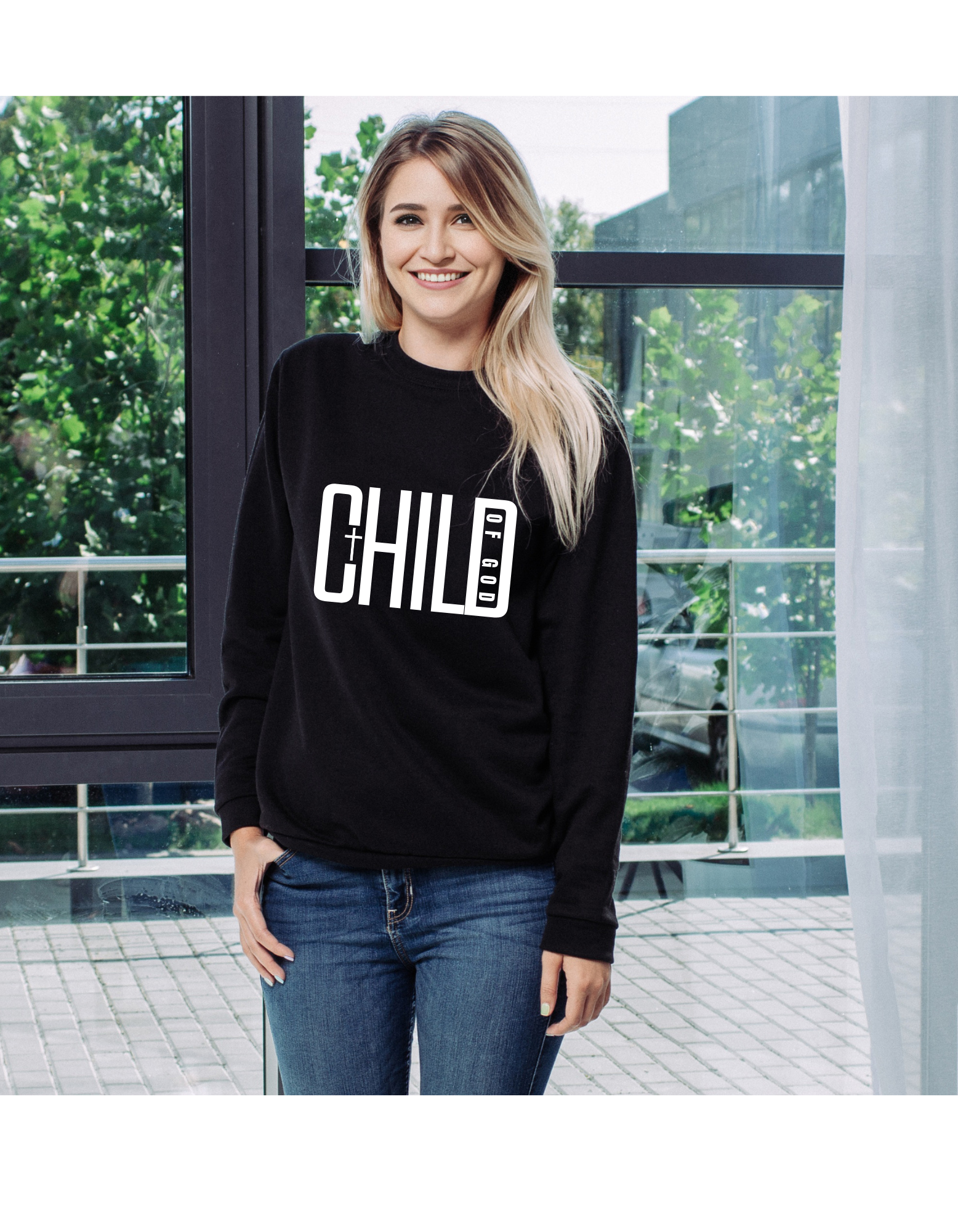 Child of God | Sweatshirt unisexe à col rond