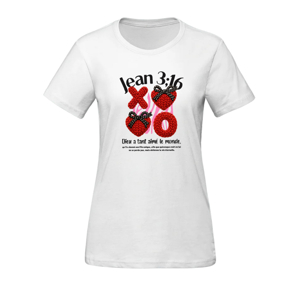 Dieu a tant aimé le monde | T-shirt femme