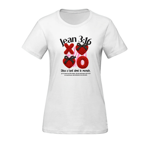 Dieu a tant aimé le monde | T-shirt femme