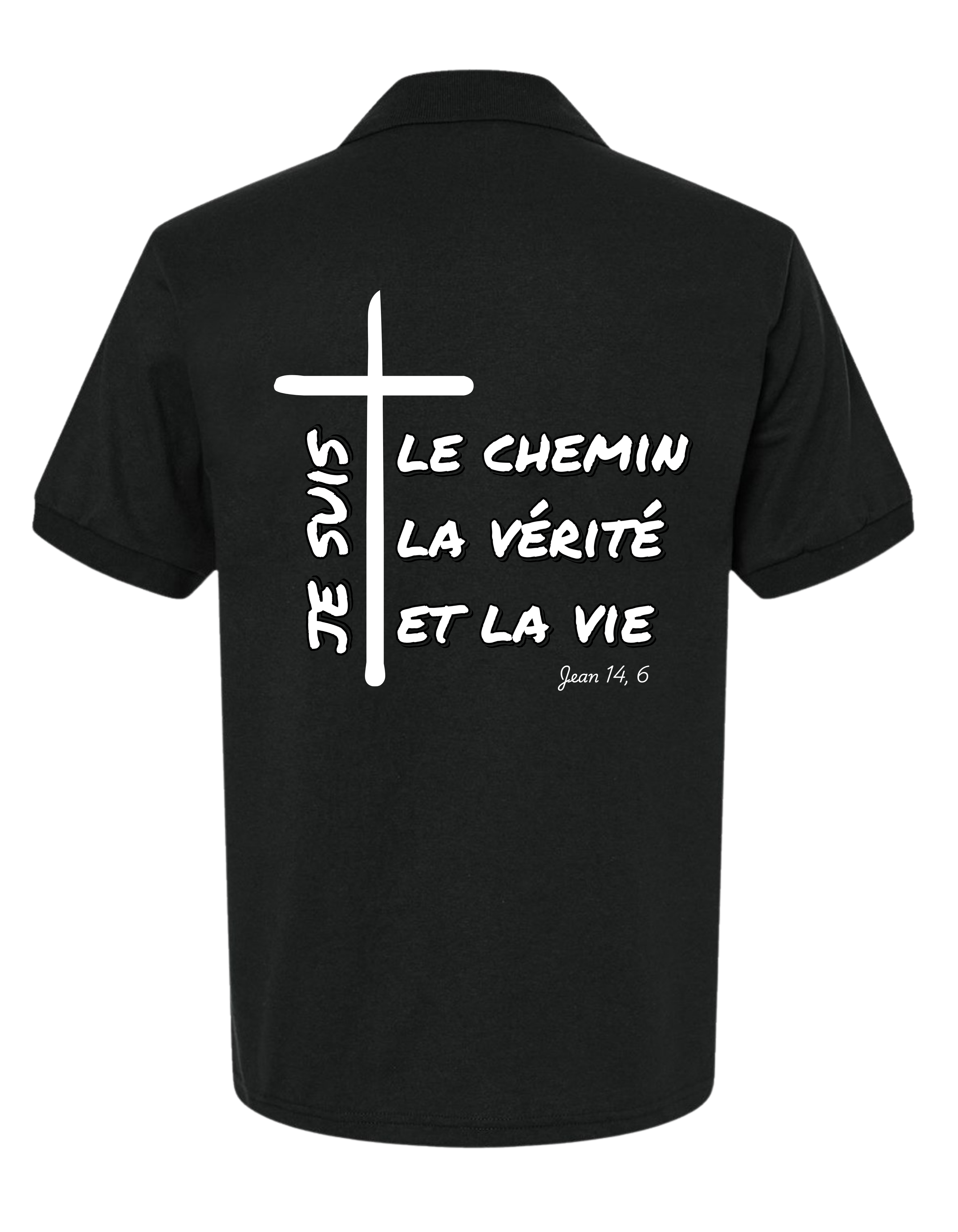 Je suis le chemin, la vérité et la vie | Polo homme