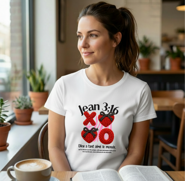 Dieu a tant aimé le monde | T-shirt femme