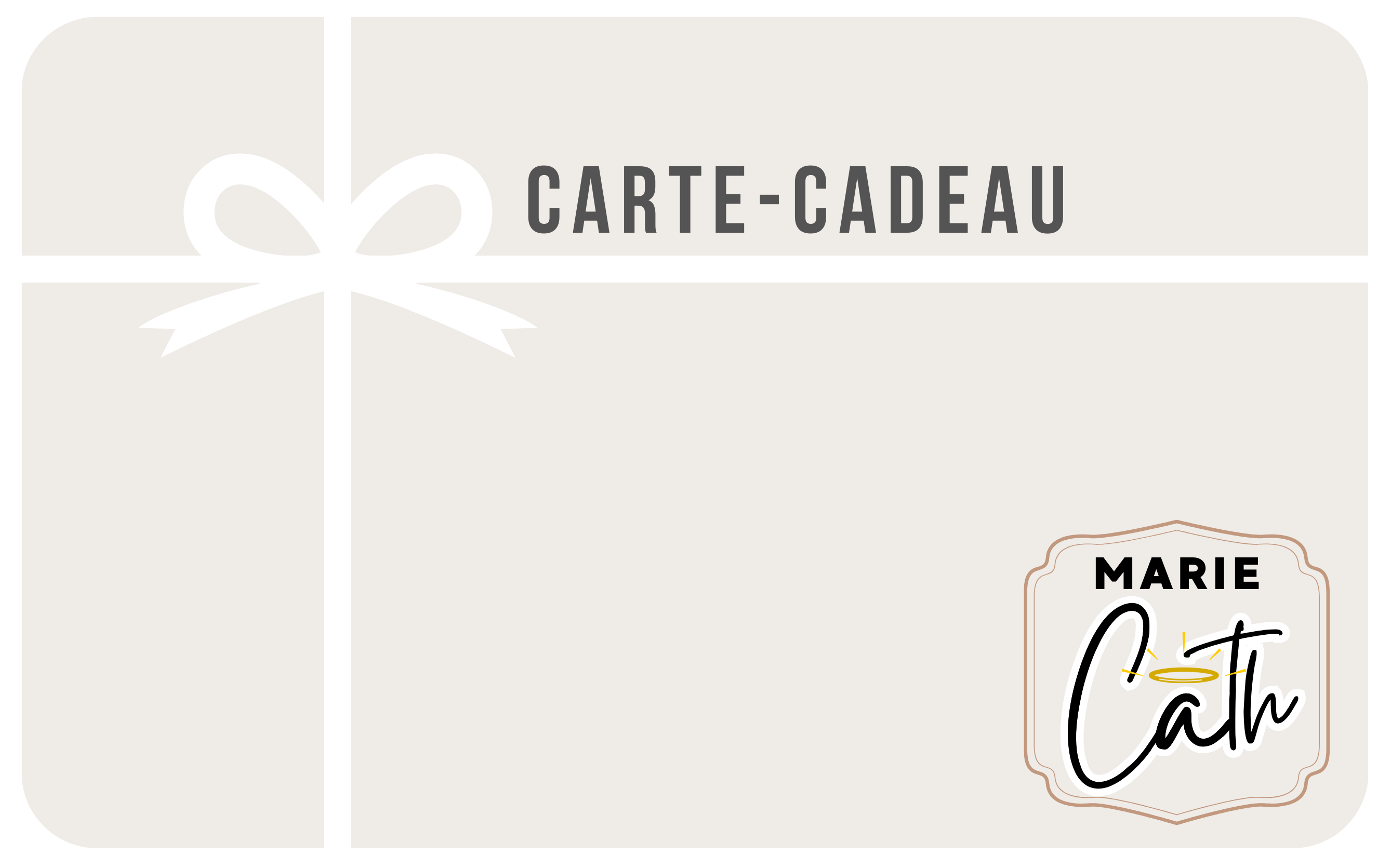 Carte-cadeau MarieCath