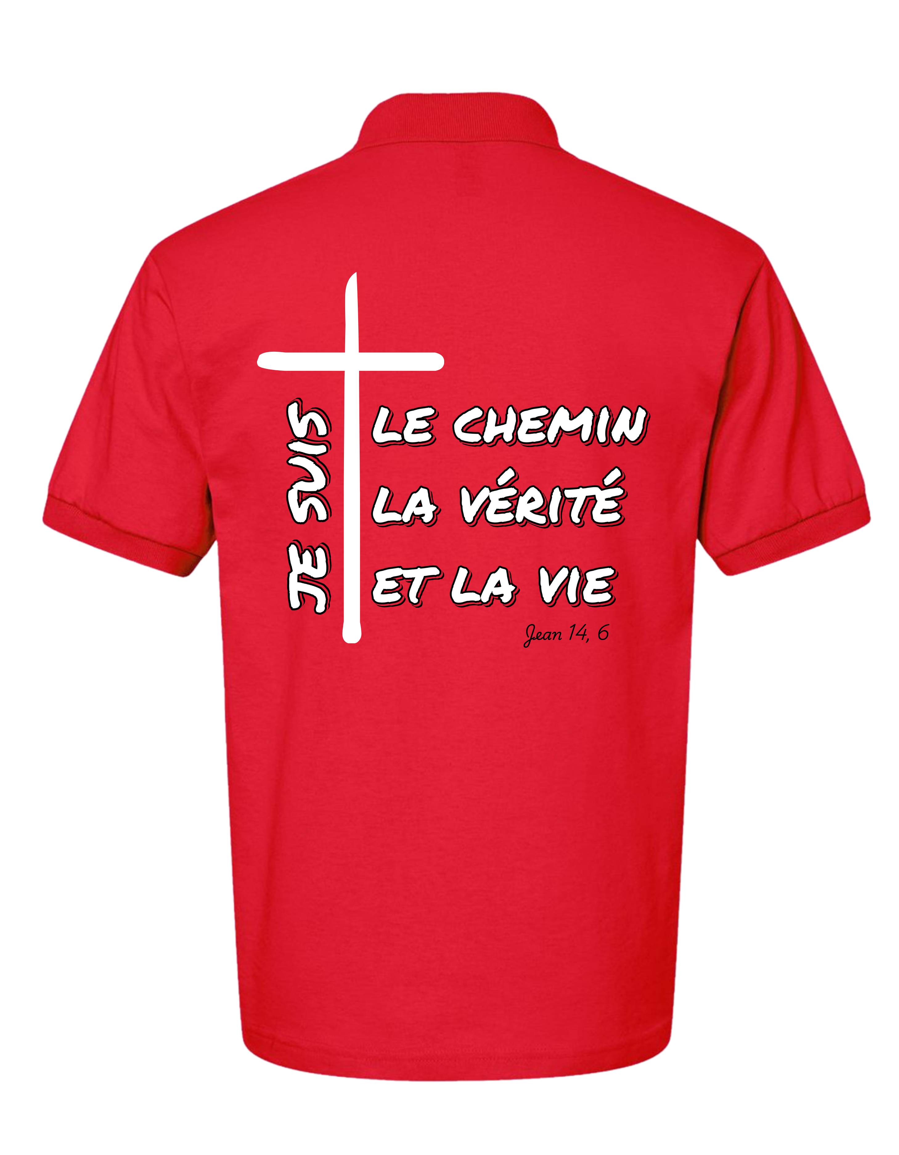 Je suis le chemin, la vérité et la vie | Polo homme