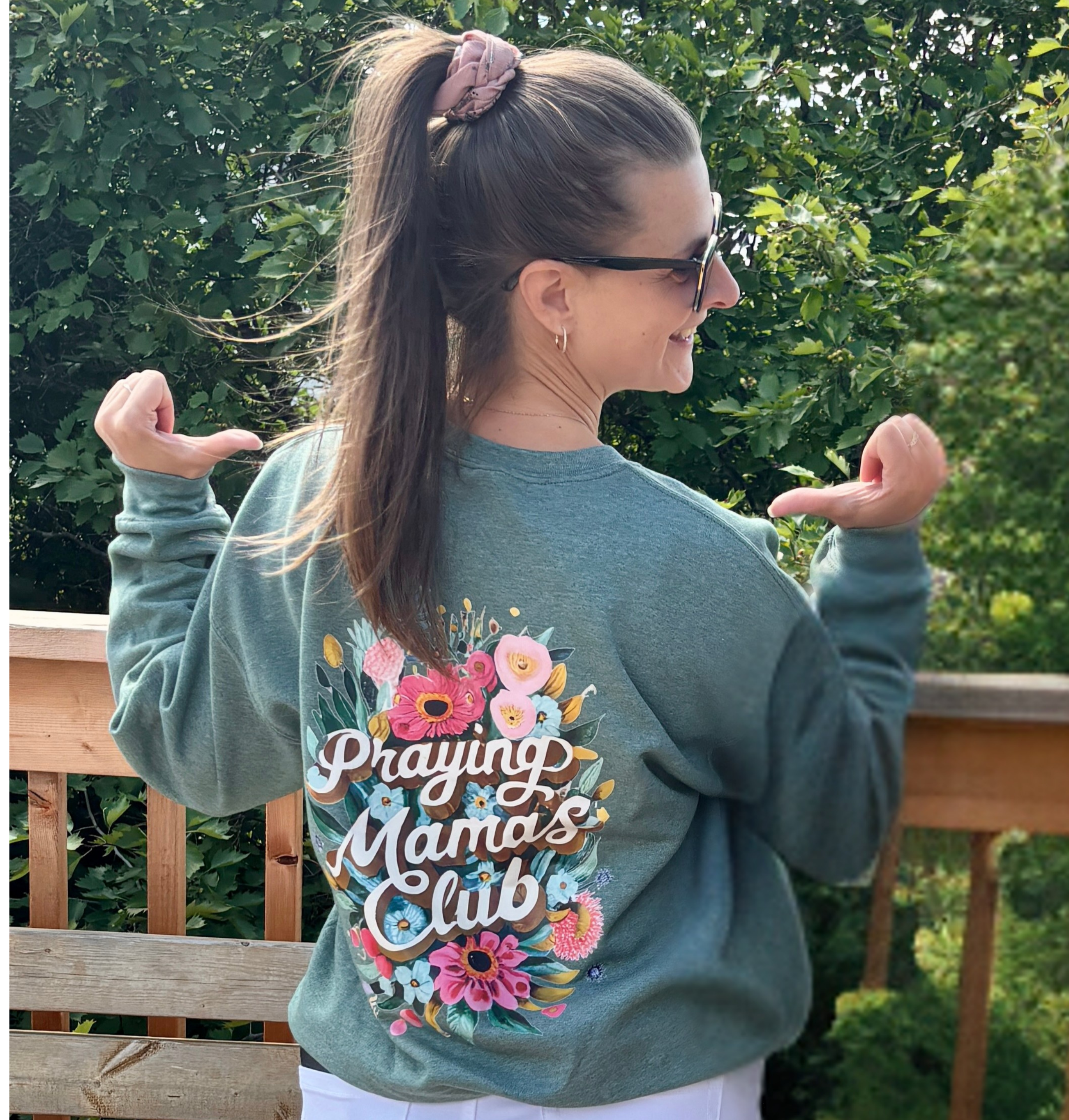 Praying Mama's | Sweatshirt à col rond