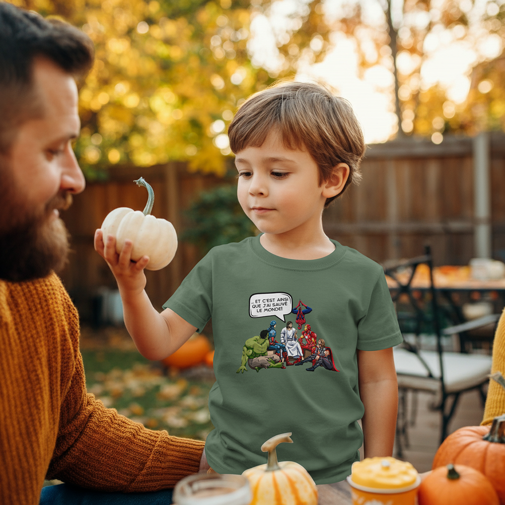 J'ai sauvé le monde | T-shirt unisexe
