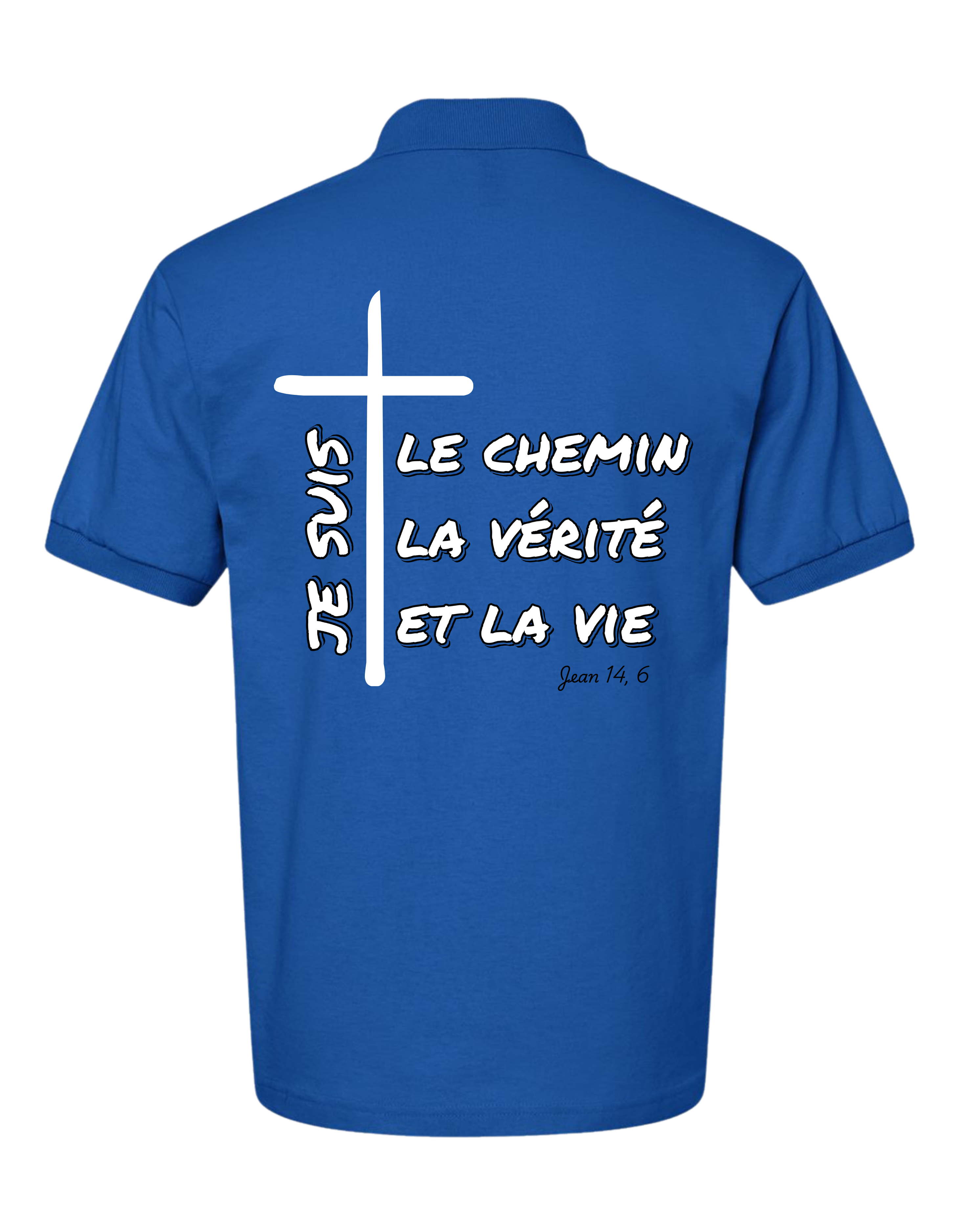 Je suis le chemin, la vérité et la vie | Polo homme